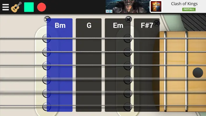 Real Guitar android App screenshot 0