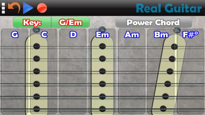 Real Guitar android App screenshot 11