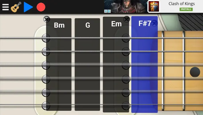 Real Guitar android App screenshot 3